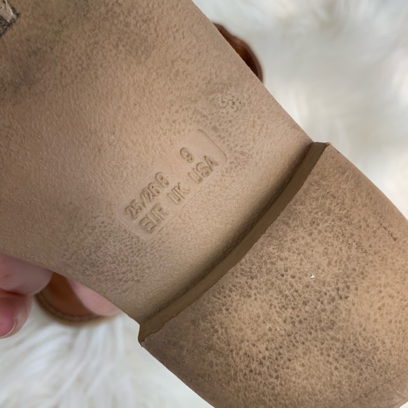 Primark Brown Star Zipper Ankle Booties Size 9 - Picture 5 of 5